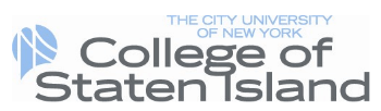 College of Staten Island Logo